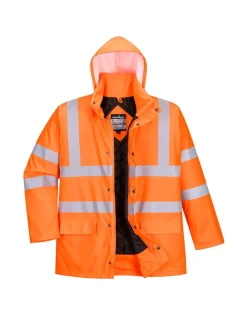 Veste De Pluie Doublée Haute Visibilité EN20471 Classe 3 Imperméable EN343 Classe 3 S490 Portwest