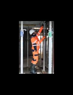 Veste De Travail Hiver Haute Visibilité Isolation Sorona Flake Coverguard