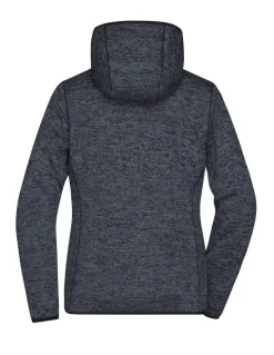 Veste Polaire En Tricot à Capuche Femme James & Nicholson