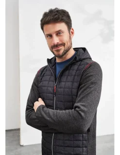 Veste Thermique De Randonnée Hybride Homme James & Nicholson