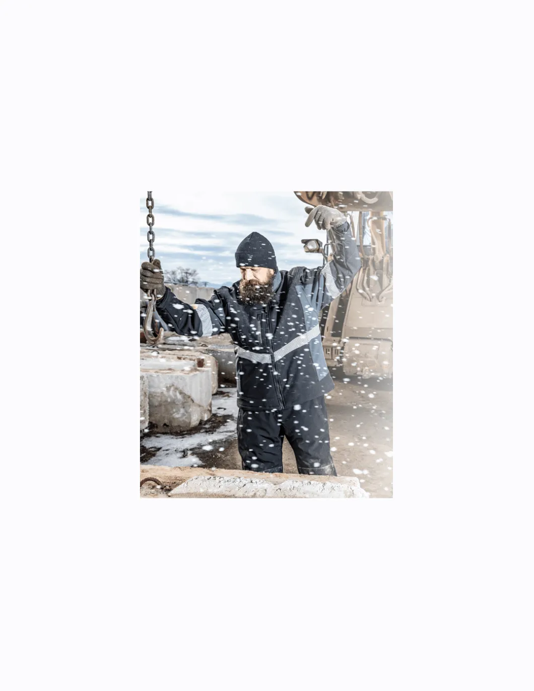 Veste Thermique Softshell Froid Extrême 8490 Homme Refrigiwear